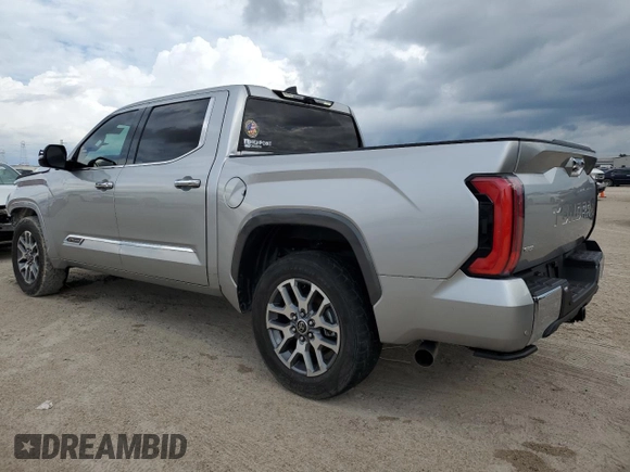 2022 Toyota Tundra 2WD 1794 Edition with VIN 5TFMA5AB8NX014674, listed as a Copart auction lot 71193994 with 15,316 mi miles and Salvage Title. Bid and sale history available at carsss.com. Image 2.