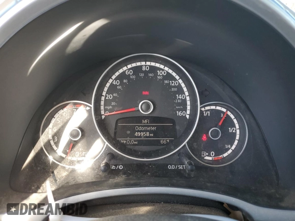 2015 Volkswagen Beetle with VIN 3VWH17AT3FM604193, listed as a Copart auction lot 72023304 with 49,958 mi miles and Salvage Title. Bid and sale history available at DreamBid. Image 9.