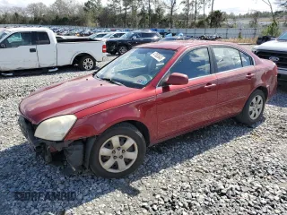 2008 Kia Optima LX z VIN KNAGE123485200050, wystawiony jako Copart lot #47853645 z przebiegiem 162 702 mil mil oraz Szkoda całkowita • Salvage title. Historia ofert i sprzedaży dostępna na DreamBid. Obrazek 1.