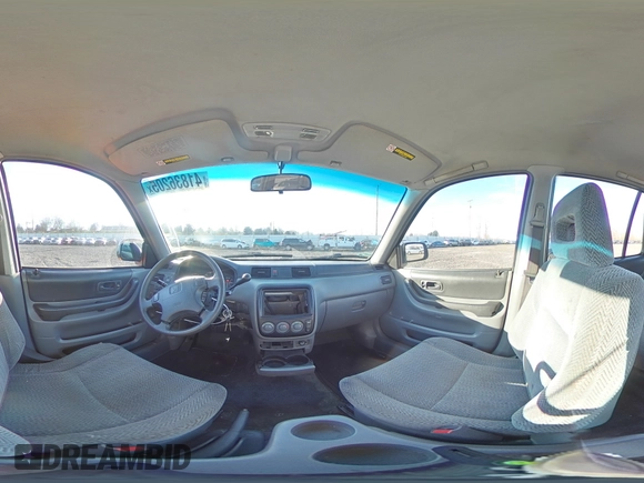 1997 Honda CR-V with VIN JHLRD1848VC053367, listed as a Copart auction lot 41836205 with 195,068 mi miles and Salvage Title. Bid and sale history available at carsss.com. Image 14.