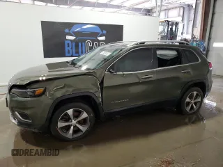 2019 Jeep Cherokee Limited with VIN 1C4PJMDX0KD166329, listed as a Copart auction lot 50183895 with 143,525 mi miles and Clean Title. Bid and sale history available at DreamBid. Image 1.