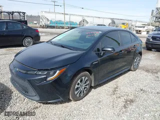 2020 Toyota Corolla Hybrid LE with VIN JTDEBRBE9LJ000574, listed as a IAAI auction lot 41595746 with NaN miles. Bid and sale history available at carsss.com. Image 17.