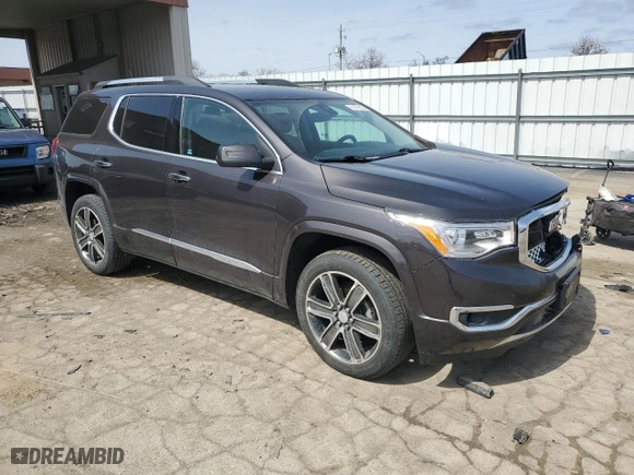 2017 GMC Acadia Denali with VIN 1GKKNXLS1HZ147357, listed as a Copart auction lot 51072555 with 103,564 mi miles and Salvage Title. Bid and sale history available at carsss.com. Image 4.