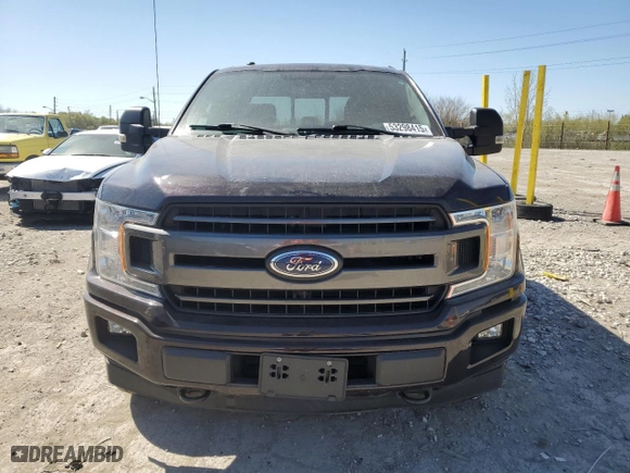 2018 Ford F-150 XL with VIN 1FTEW1EG1JFC11058, listed as a Copart auction lot 53298415 with 176,920 mi miles and Clean Title. Bid and sale history available at carsss.com. Image 5.