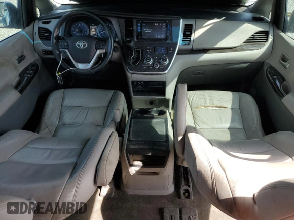 2015 Toyota Sienna XLE with VIN 5TDYK3DC5FS591662, listed as a Copart auction lot 53437195 with 169,247 mi miles and Salvage Title. Bid and sale history available at carsss.com. Image 8.