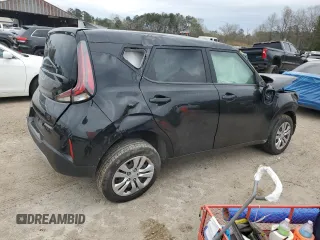 2023 Kia Soul LX with VIN KNDJ23AU6P7872671, listed as a Copart auction lot 45667415 with Not Provided miles and Salvage Title. Bid and sale history available at DreamBid. Image 3.