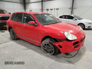 2006 Porsche Cayenne S with VIN WP1AB29PX6LA69133, listed as a Copart auction lot 85904474 with 0 mi miles and Salvage Title. Bid and sale history available at carsss.com. Image 4.