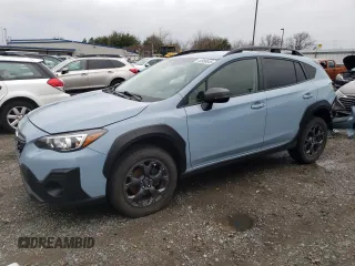 2023 Subaru Crosstrek Sport with VIN JF2GTHRC6PH220645, listed as a Copart auction lot 44958645 with 99,515 mi miles and Salvage Title. Bid and sale history available at carsss.com. Image 1.