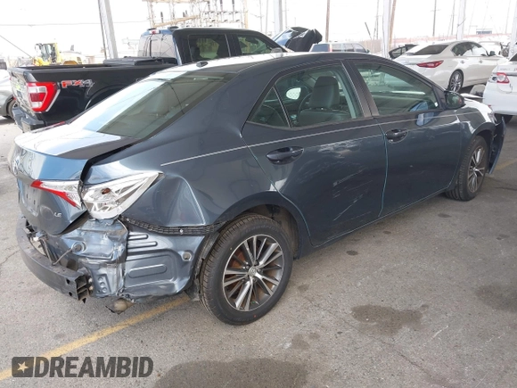 2016 Toyota Corolla L with VIN 2T1BURHE9GC600792, listed as a IAAI auction lot 42032340 with 164,152 mi miles and . Bid and sale history available at DreamBid. Image 4.