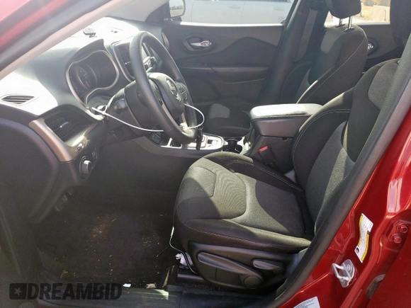 2016 Jeep Cherokee Sport with VIN 1C4PJLAB3GW287953, listed as a Copart auction lot 61077905 with 99,681 mi miles and Salvage title. Bid and sale history available at DreamBid. Image 7.