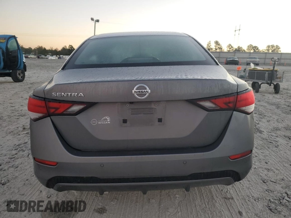 2023 Nissan Sentra S with VIN 3N1AB8BV1PY306648, listed as a Copart auction lot 46355425 with 15,191 mi miles and Non Repairable. Bid and sale history available at DreamBid. Image 6.