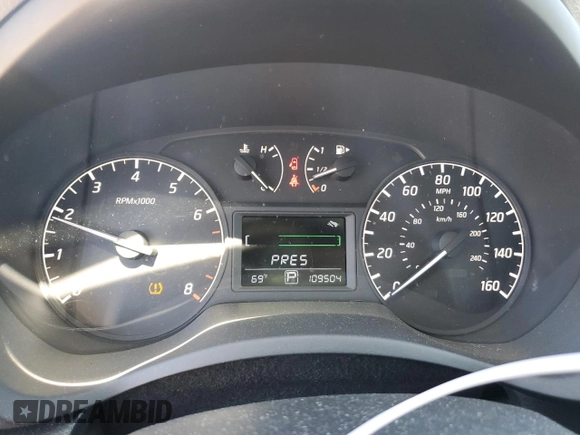 2017 Nissan Sentra SR with VIN 3N1AB7APXHY319767, listed as a Copart auction lot 48379535 with 109,504 mi miles and Salvage Title. Bid and sale history available at DreamBid. Image 9.