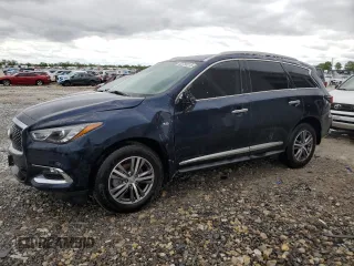 2020 Infiniti QX60 Luxe with VIN 5N1DL0MMXLC516712, listed as a Copart auction lot 53750215 with 47,062 mi miles and Salvage title. Bid and sale history available at DreamBid. Image 1.