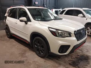 2019 Subaru Forester Special Sports with VIN JF2SKAJC9KH539580, listed as a IAAI auction lot 42530304 with 62,196 mi miles and . Bid and sale history available at DreamBid. Image 1.