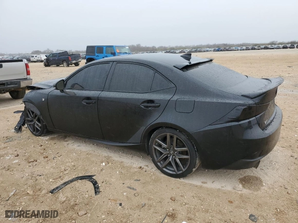 2015 Lexus IS 250 with VIN JTHBF1D23F5058087, listed as a Copart auction lot 42657185 with 73,099 mi miles and Salvage Title. Bid and sale history available at carsss.com. Image 2.