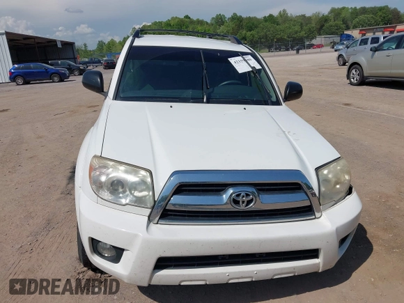 2007 Toyota 4Runner SR5 with VIN JTEZU14R178074304, listed as a IAAI auction lot 42159580 with 190,224 mi miles and . Bid and sale history available at DreamBid. Image 6.