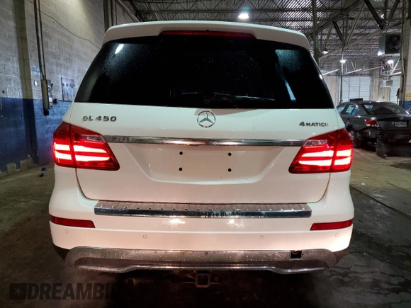 2016 Mercedes-Benz GL with VIN 4JGDF6EE2GA664436, listed as a Copart auction lot 83643594 with 135,316 mi miles and Clean Title. Bid and sale history available at carsss.com. Image 6.