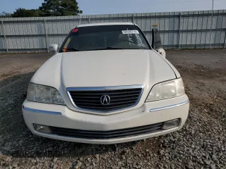 2000 Acura RL with VIN JH4KA9655YC001151, listed as a Copart auction lot 69598714 with 0 mi miles and Salvage Title. Bid and sale history available at carsss.com. Image 5.