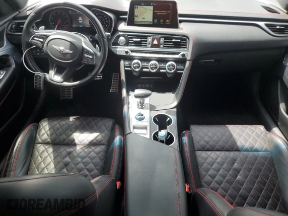 2019 Genesis G70 Advanced with VIN KMTG44LA0KU037450, listed as a Copart auction lot 56333775 with 55,434 mi miles and Clean title. Bid and sale history available at DreamBid. Image 8.