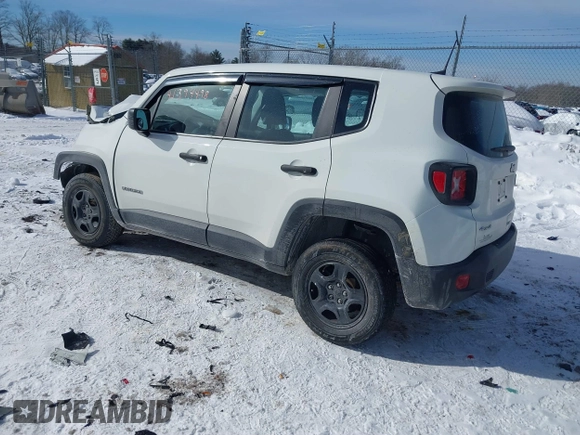 2021 Jeep Renegade Jeepster with VIN ZACNJDABXMPN11013, listed as a IAAI auction lot 41394498 with 56,035 mi miles and . Bid and sale history available at DreamBid. Image 3.