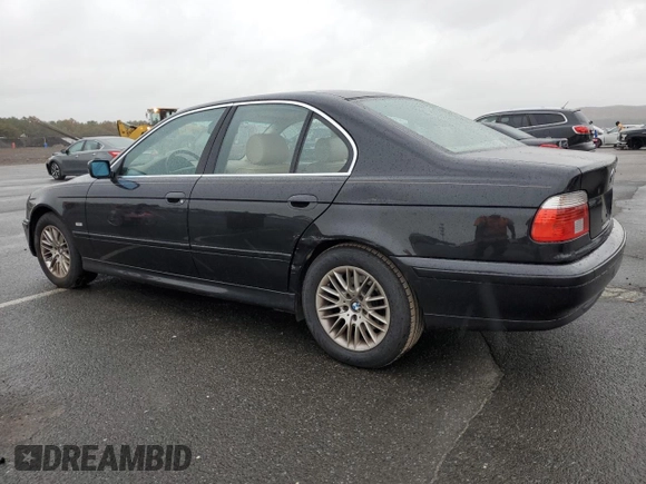 2001 BMW 5 Series 530iA with VIN WBADT63441CF05226, listed as a Copart auction lot 74981094 with 78,490 mi miles and Salvage Title. Bid and sale history available at carsss.com. Image 2.