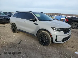 2023 Kia Sorento X-Line SX Prestige with VIN 5XYRKDLF1PG229431, listed as a Copart auction lot 85268994 with 36,577 mi miles and Salvage Title. Bid and sale history available at DreamBid. Image 4.