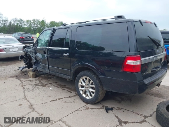 2017 Ford Expedition Max Limited z VIN 1FMJK2AT1HEA23400, wystawiony jako IAAI lot #42300526 z przebiegiem 172 399 mil mil oraz . Historia ofert i sprzedaży dostępna na DreamBid. Obrazek 3.