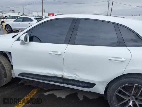 2023 Porsche Macan with VIN WP1AA2A56PLB17385, listed as a IAAI auction lot 41778547 with 25,044 mi miles. Bid and sale history available at carsss.com. Image 15.