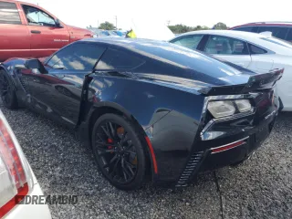 2016 Chevrolet Corvette Z06 1LZ with VIN 1G1YN2D62G5613452, listed as a Copart auction lot 74328594 with 0 mi miles and Salvage Title. Bid and sale history available at carsss.com. Image 2.