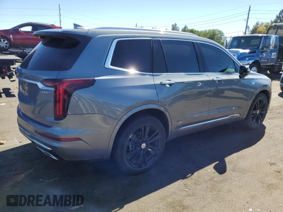 2021 Cadillac XT6 Premium Luxury z VIN 1GYKPCRS8MZ151853, wystawiony jako Copart lot #71057684 z przebiegiem 53 727 mil mil oraz Czysty tytuł • Clean title. Historia ofert i sprzedaży dostępna na DreamBid. Obrazek 3.