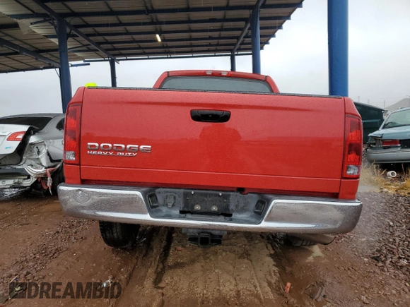 2004 Dodge 2500 SLT with VIN 3D7KA28D24G109351, listed as a Copart auction lot 46521585 with 68,462 mi miles and Salvage Title. Bid and sale history available at carsss.com. Image 6.