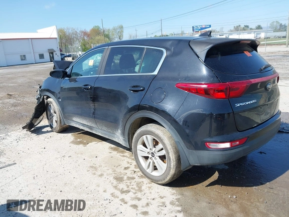 2019 Kia Sportage LX with VIN KNDPM3AC4K7621023, listed as a IAAI auction lot 41981361 with Not Provided miles and . Bid and sale history available at DreamBid. Image 3.