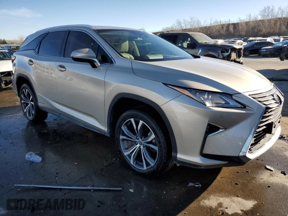 2018 Lexus RX with VIN JTJDGKCA8J2004362, listed as a Copart auction lot 85510634 with 98,195 mi miles and Salvage Title. Bid and sale history available at carsss.com. Image 4.