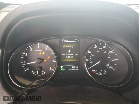 2017 Nissan Rogue S z VIN KNMAT2MT7HP613313, wystawiony jako Copart lot #58286785 z przebiegiem 162 829 mil mil oraz Szkoda całkowita • Salvage title. Historia ofert i sprzedaży dostępna na DreamBid. Obrazek 9.