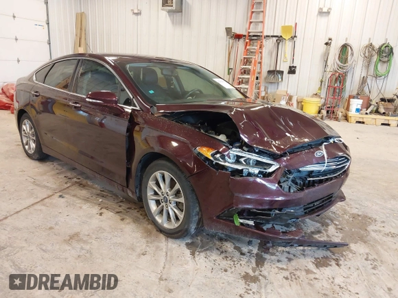 2017 Ford Fusion SE with VIN 3FA6P0HD7HR348618, listed as a IAAI auction lot 42525091 with 63,022 mi miles and . Bid and sale history available at DreamBid. Image 1.