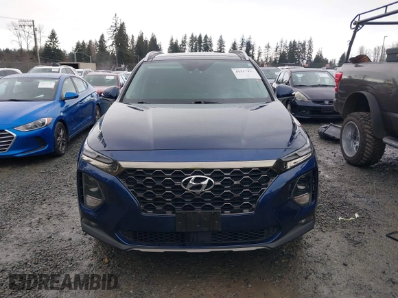 2020 Hyundai Santa Fe Limited with VIN 5NMS5CAA0LH283622, listed as a IAAI auction lot 41517434 with 37,370 mi miles. Bid and sale history available at carsss.com. Image 12.