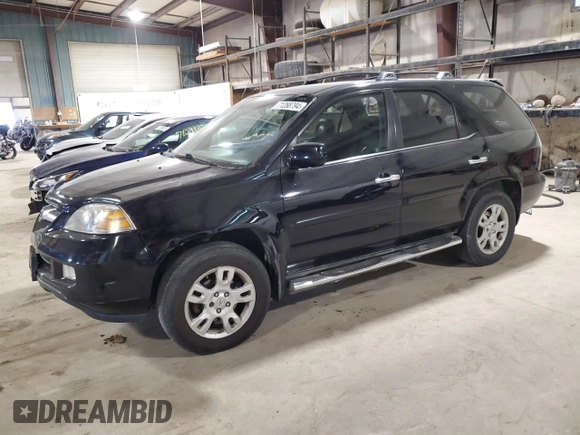 2005 Acura MDX Touring with VIN 2HNYD18945H551920, listed as a Copart auction lot 71288794 with 127,947 mi miles and Salvage Title. Bid and sale history available at carsss.com. Image 1.