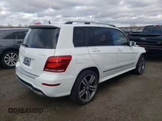 2015 Mercedes-Benz GLK 250 with VIN WDCGG0EBXFG347544, listed as a Copart auction lot 86331534 with 43,513 mi miles and Salvage Title. Bid and sale history available at DreamBid. Image 3.