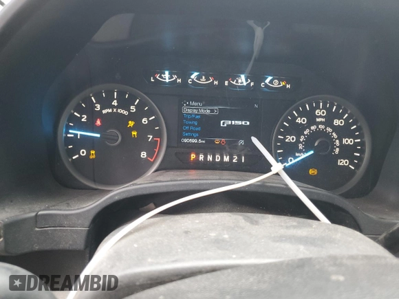2019 Ford F-150 XL with VIN 1FTMF1CB9KKE58548, listed as a Copart auction lot 47403675 with 90,599 mi miles and Non repairable. Bid and sale history available at DreamBid. Image 9.