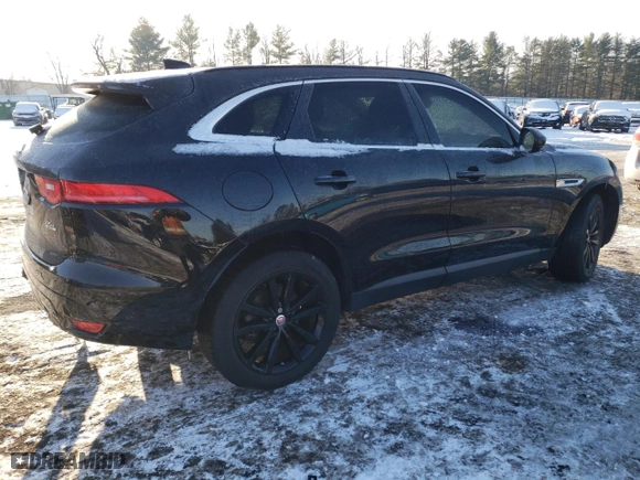 2017 Jaguar F-PACE 35t Prestige with VIN SADCK2BV7HA064624, listed as a Copart auction lot 42163585 with 24,282 mi miles and Salvage Title. Bid and sale history available at carsss.com. Image 3.