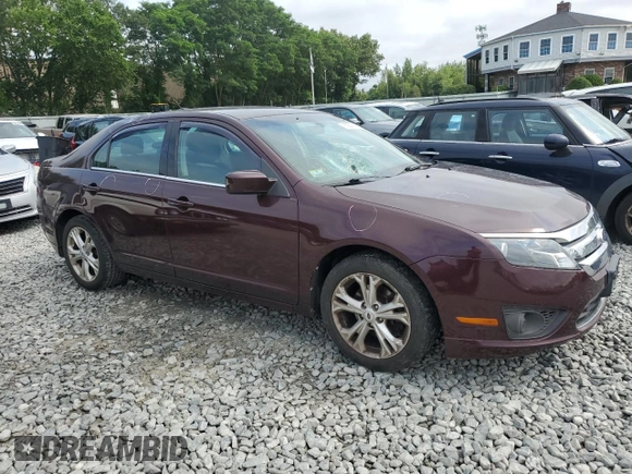 2012 Ford Fusion SE with VIN 3FAHP0HA4CR370258, listed as a Copart auction lot 63806565 with 59,027 mi miles and Clean title. Bid and sale history available at DreamBid. Image 4.