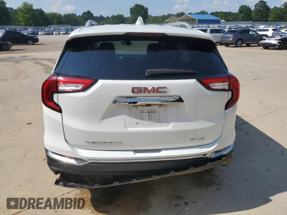 2024 GMC Terrain SLT z VIN 3GKALVEG6RL261457, wystawiony jako Copart lot #62689615 z przebiegiem 36 594 mil mil oraz Nie do naprawy • Non repairable. Historia ofert i sprzedaży dostępna na DreamBid. Obrazek 6.