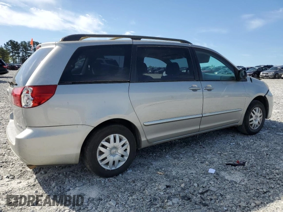 2007 Toyota Sienna CE with VIN 5TDZK23C37S047971, listed as a Copart auction lot 52540665 with 244,761 mi miles and Salvage Title. Bid and sale history available at carsss.com. Image 3.