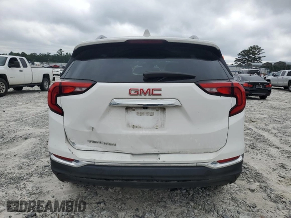2020 GMC Terrain SLT with VIN 3GKALPEV6LL261699, listed as a Copart auction lot 60402175 with 99,843 mi miles and Salvage title. Bid and sale history available at DreamBid. Image 6.