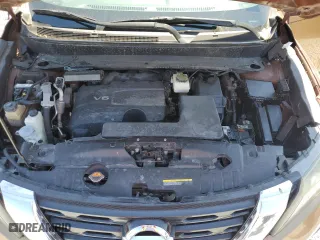 2017 Nissan Pathfinder SV with VIN 5N1DR2MN6HC609124, listed as a Copart auction lot 47465715 with 169,615 mi miles and Clean Title. Bid and sale history available at carsss.com. Image 12.
