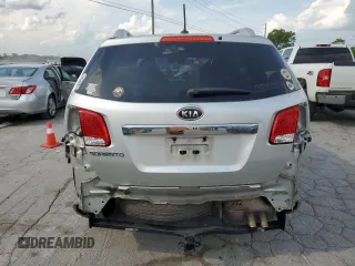 2013 Kia Sorento LX with VIN 5XYKT4A29DG370970, listed as a Copart auction lot 55015255 with 212,424 mi miles and Clean title. Bid and sale history available at DreamBid. Image 6.