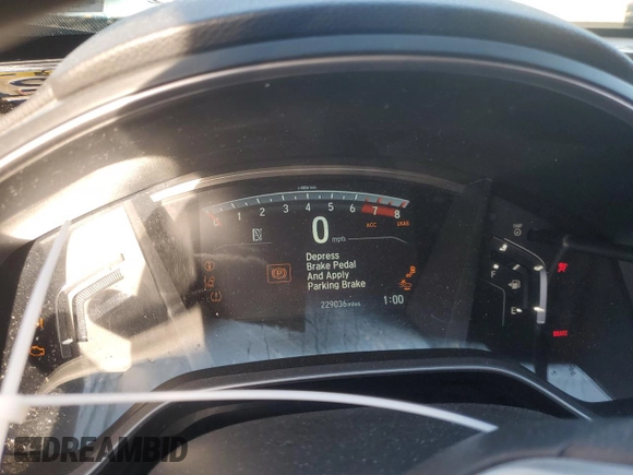 2017 Honda CR-V EX with VIN 2HKRW2H54HH647940, listed as a Copart auction lot 81748184 with 229,036 mi miles and Salvage Title. Bid and sale history available at carsss.com. Image 9.