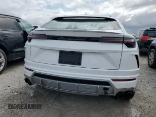 2020 Lamborghini Urus z VIN ZPBUA1ZL3LLA10132, wystawiony jako Copart lot #75569384 z przebiegiem Nie podano mil oraz Nie do naprawy. Historia ofert i sprzedaży dostępna na DreamBid. Obrazek 6.