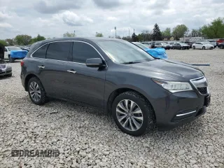 2014 Acura MDX Technology z VIN 5FRYD4H48EB004505, wystawiony jako Copart lot #54679575 z przebiegiem 180 836 mil mil oraz Szkoda całkowita • Salvage title. Historia ofert i sprzedaży dostępna na DreamBid. Obrazek 4.