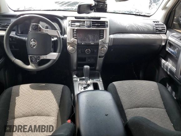 2021 Toyota 4Runner SR5 with VIN JTEEU5JR2M5230017, listed as a Copart auction lot 56715035 with 73,439 mi miles and Salvage title. Bid and sale history available at DreamBid. Image 8.